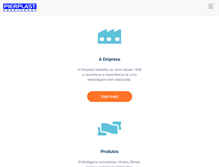 Tablet Screenshot of pierplast.com.br